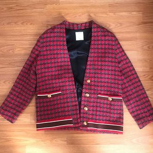 Sandro tweed jacket